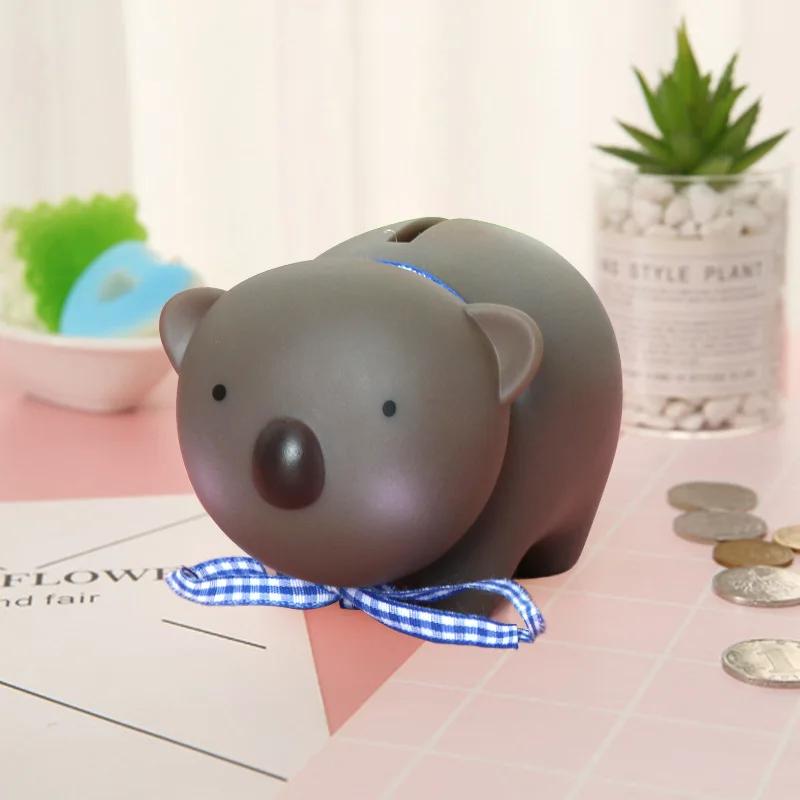 Мультфильм Панда Животные Банк Копилки Хранение Игрушки Сокровища Деньги Монета Экономия Денег Декор Детский Подарок Игровой Дом Игрушки