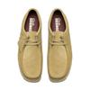 Clarks Wallabee Замшевые Удобные Универсальные Повседневные Обувь Мужская кроссовка Бежевый 26179252