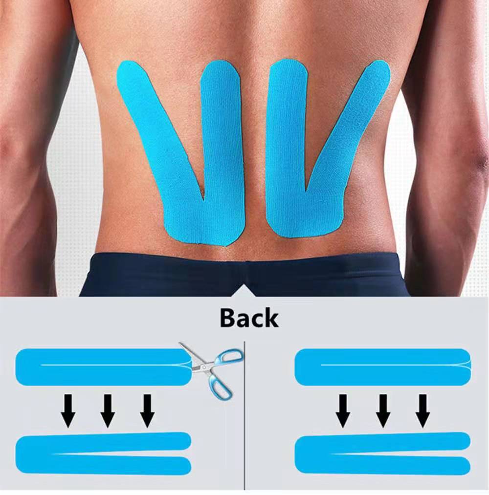 Kinesiology Tape Waterproof and Muscle protection Medical Sports Skin Adhesive Kinesiology Tape
