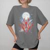 Unisex Wounisex Printed Three Crawfish Moon Funny Meme Tee T Shirt 100 Cotton Tshirts Clothes