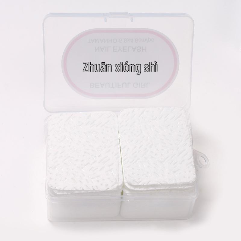 Безворсовые салфетки для очистки клея для нейл-арта и ресниц