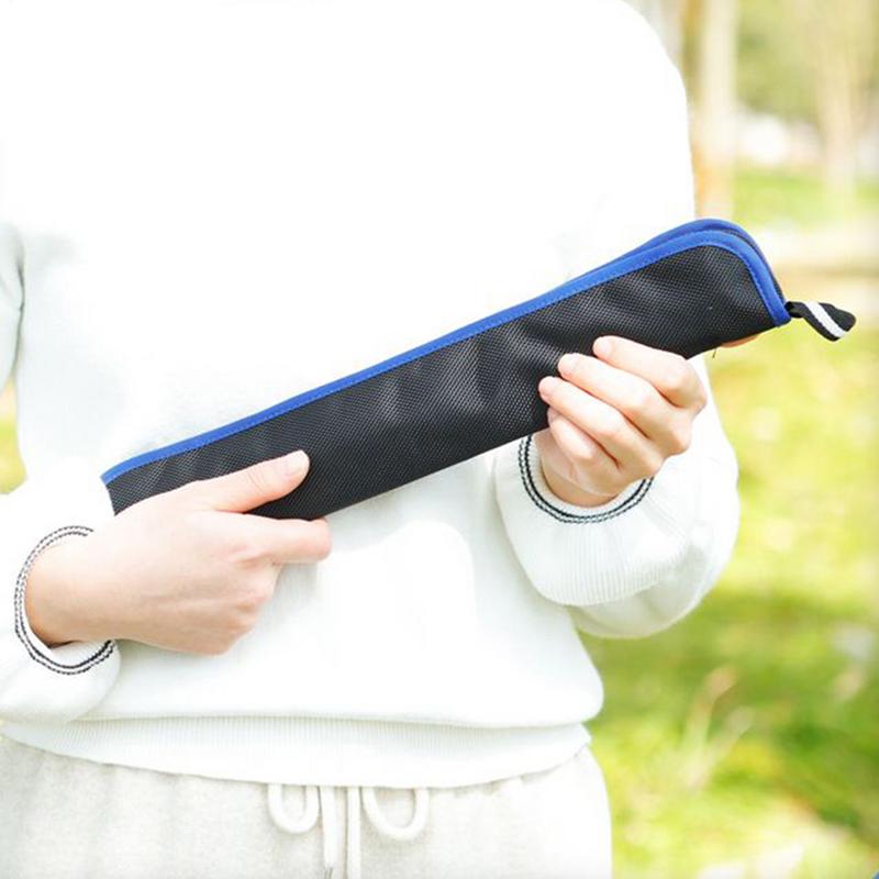 Сумка для хранения для блокфлейты Тканевая сумка для хранения для саксофона Портативный водонепроницаемый чехол на молнии для духового инструмента блокфлейты