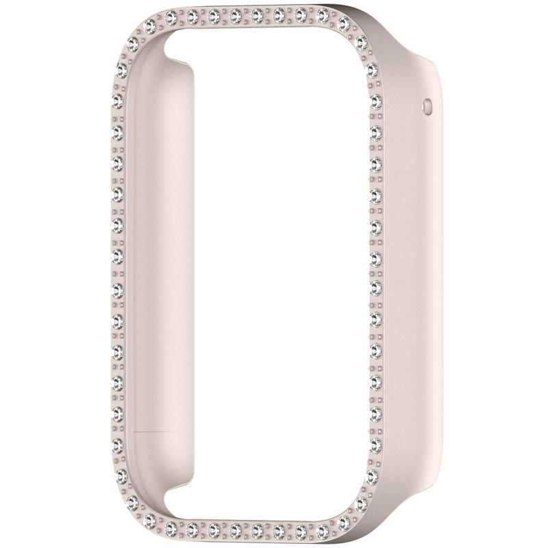 Для Xiaomi Mi Band 9Pro PC Shell Модный защитный чехол с бриллиантами Xiaomi band 9pro Защитный чехол-бампер