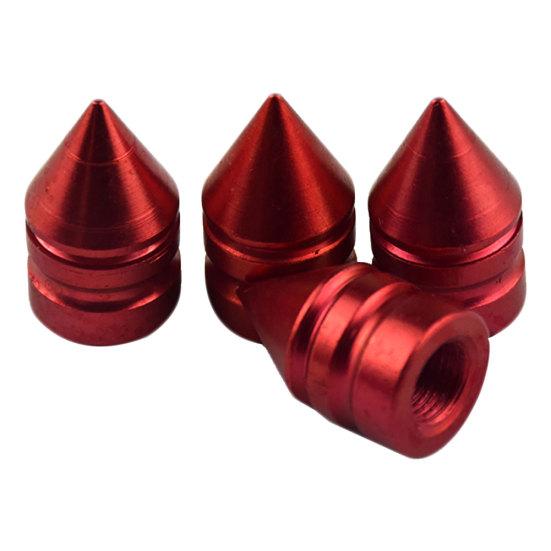 4 шт. стильный металлический корпус в форме башни, автомобильное колесо, воздушный клапан, пылезащитные колпачки, крышка