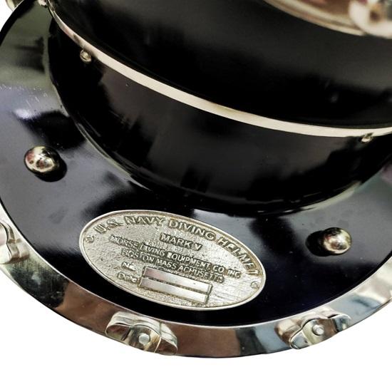 Шлем для подводного плавания с аквалангом диаметром 45,72 см для домашнего декора, бостонский шлем, шлем для морских дайверов, подарки на день рождения, коллекция ВМС США, рождественские подарки