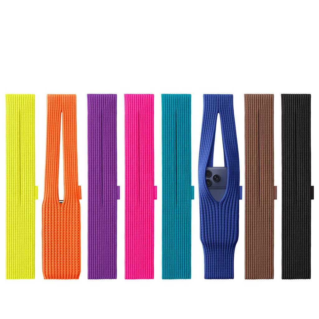 Подходит для вязаной сумки Новый стиль Плиссированная вязаная сумка Защита от потери Эстетичная вязаная сумка для мобильного телефона Iphonepocket