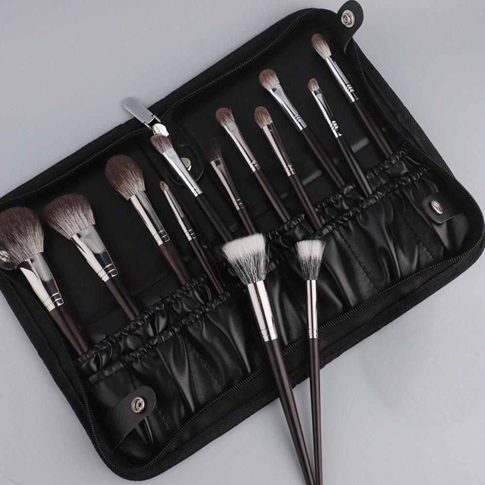 Folding Professional Cosmetic Brushes Bag 14/29 Holes Cosmetic Brush Container  Makeup Artist