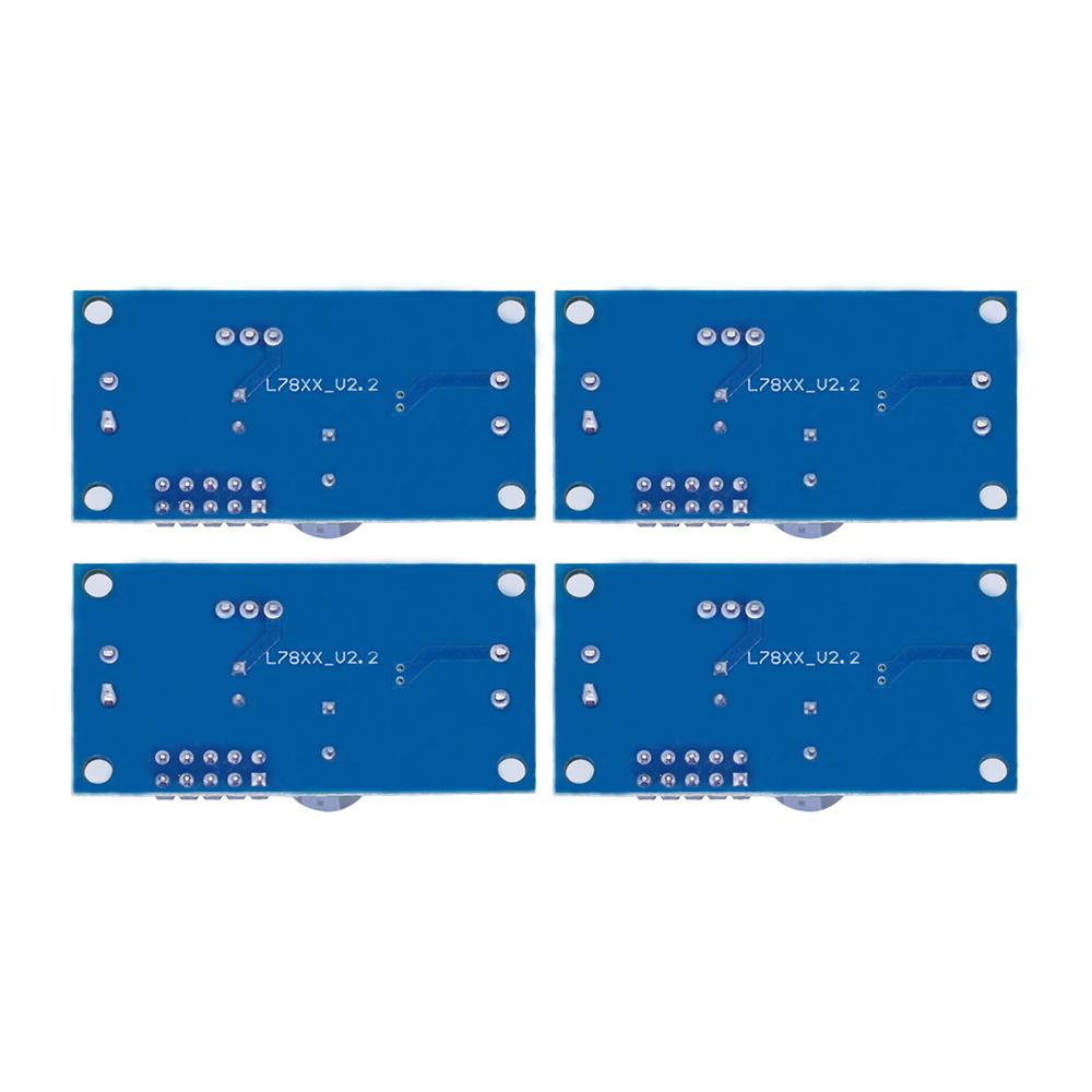 LIZAO LM7805 LM7806 LM7809 LM7812 DC/AC Трехвыводной модуль стабилизатора напряжения 5В 6В 9В 12В Выход Макс. 1.2А Плата источника питания
