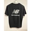 New Balance Uni Ess Back Big Logo Short Sleeve Tee Nbnef21423 Black