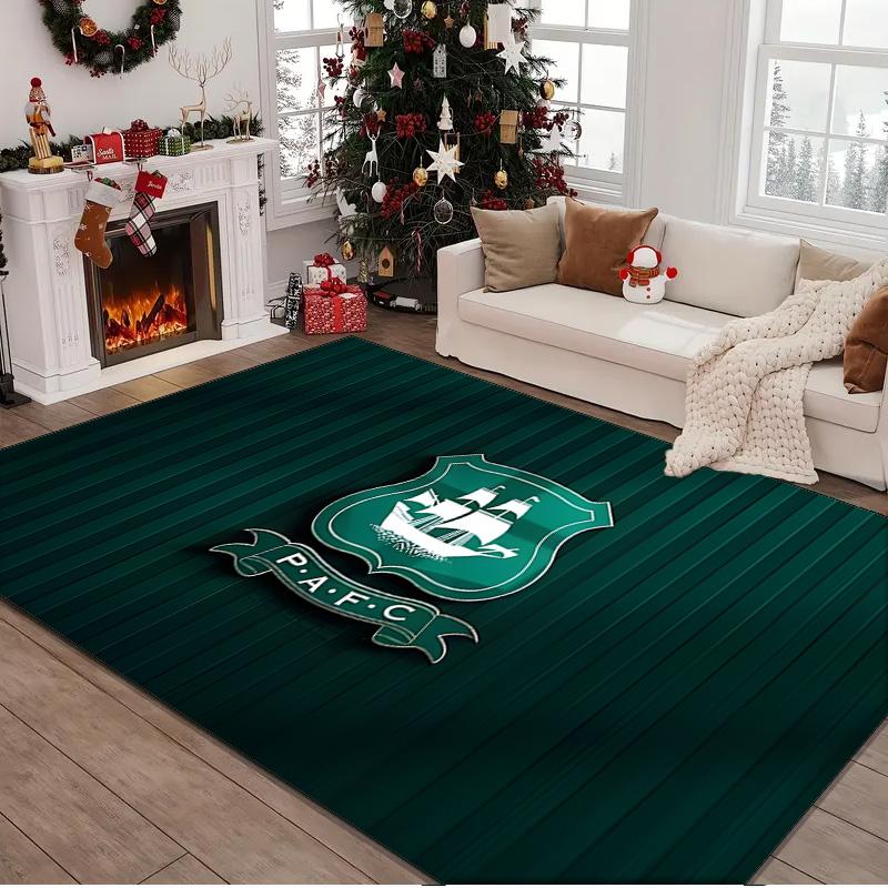1PC rug Pafc Ship Crest Emblem Carpet, Chair Rug,Area Rug for Office Bedroom living rooms bedroom, Doormat decor Christmas fan gifts