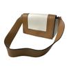 Used CELINEShoulder Bag Brown/white leather Women