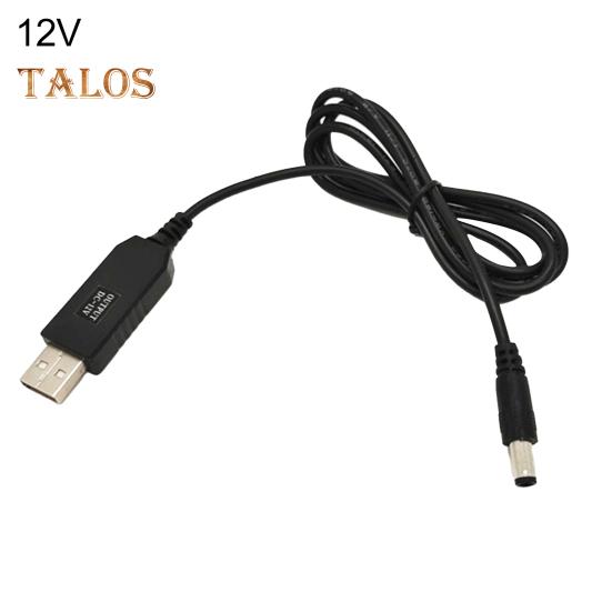 Кабель-адаптер USB-конвертера Cemoon, от 5 В до 5 В/9 В/12 В постоянного тока, 5,5x2,1 мм, штекерный USB-кабель из ПВХ для маршрутизатора