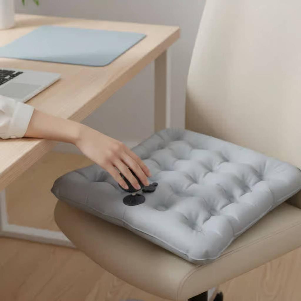 Elastic Plastic Inflatable Seat Breathable Three-Dimensional Inflatable Pocket Seat Pad Easy Inflation Skin-Gentle Material