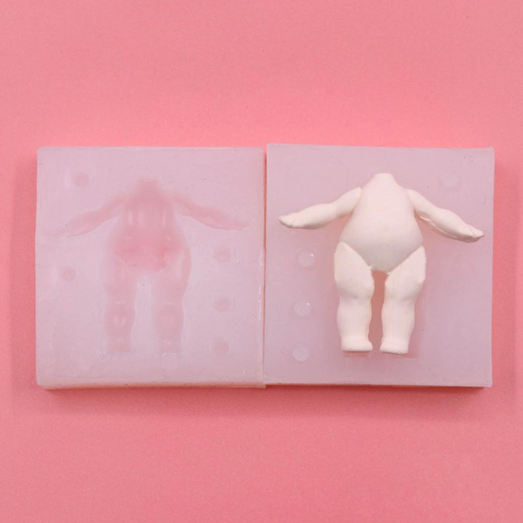 Кукольные тела, ноги, модель, силиконовые формы для помадки, ароматерапия, гипсовая форма для глины, форма для поделок, инструменты для украшения тортов и выпечки