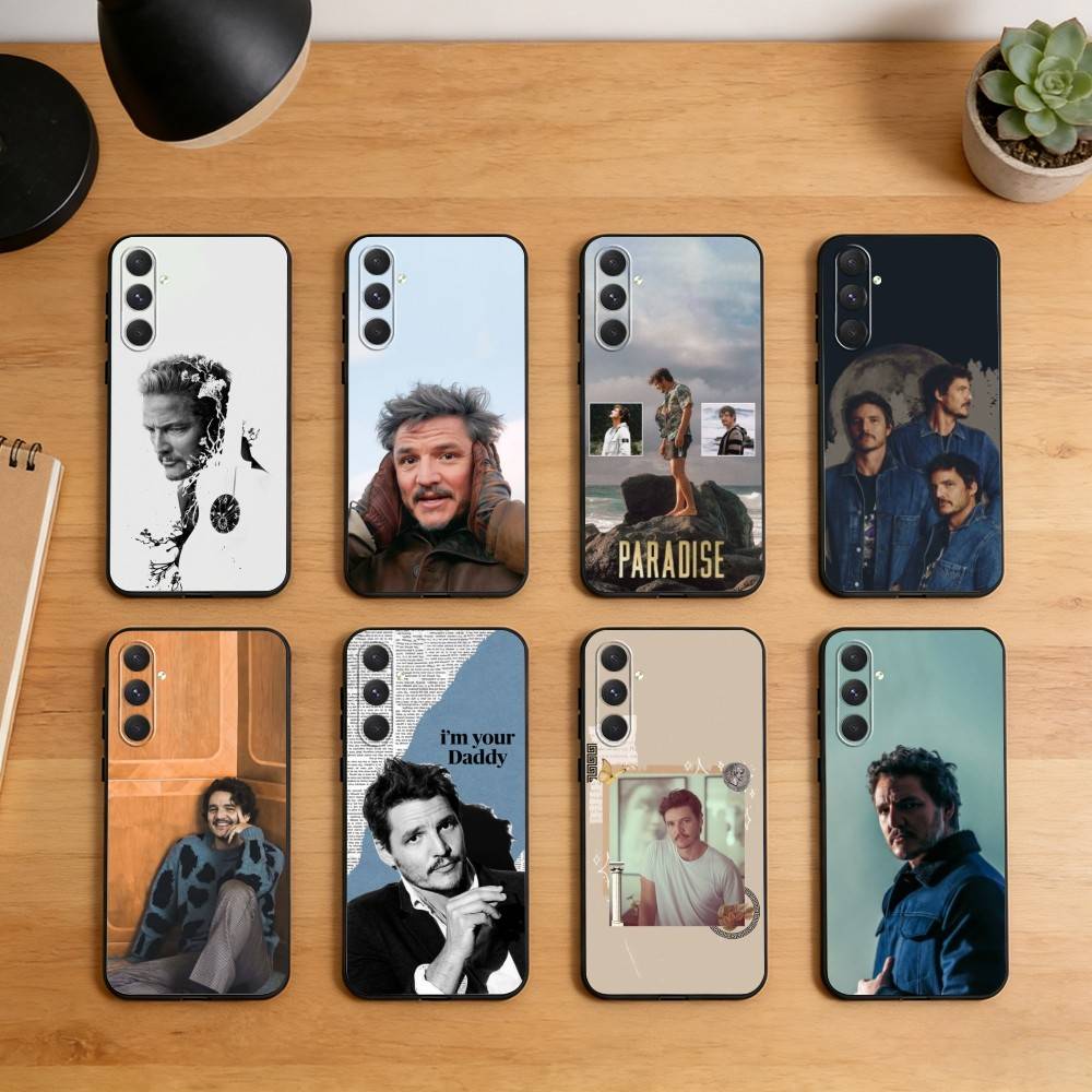 Чехол для телефона с Педро Паскалем, актер, для Samsung S26, S25, S24, S23, S22, S21, Plus, Fe, Lite, Другие, Черный чехол