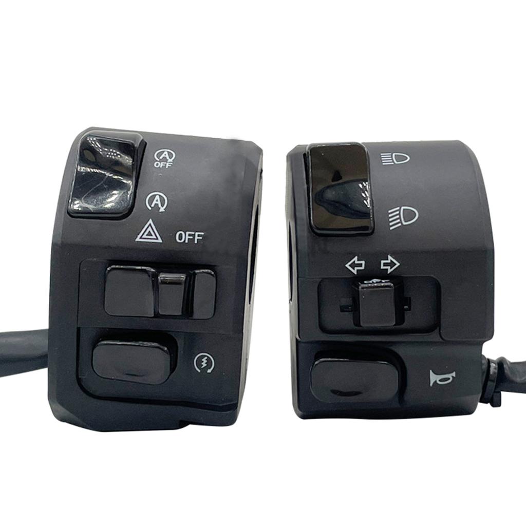 22 мм мотоциклетный руль переключатели управления сменная кнопка звукового сигнала поворотник фара переключатель запуска для NVX155 NMAX15