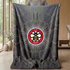 Brentford Football Print Flannel Blanket, Soft Warm Lightweight Throw Blanket for Sofa Bed Camping
