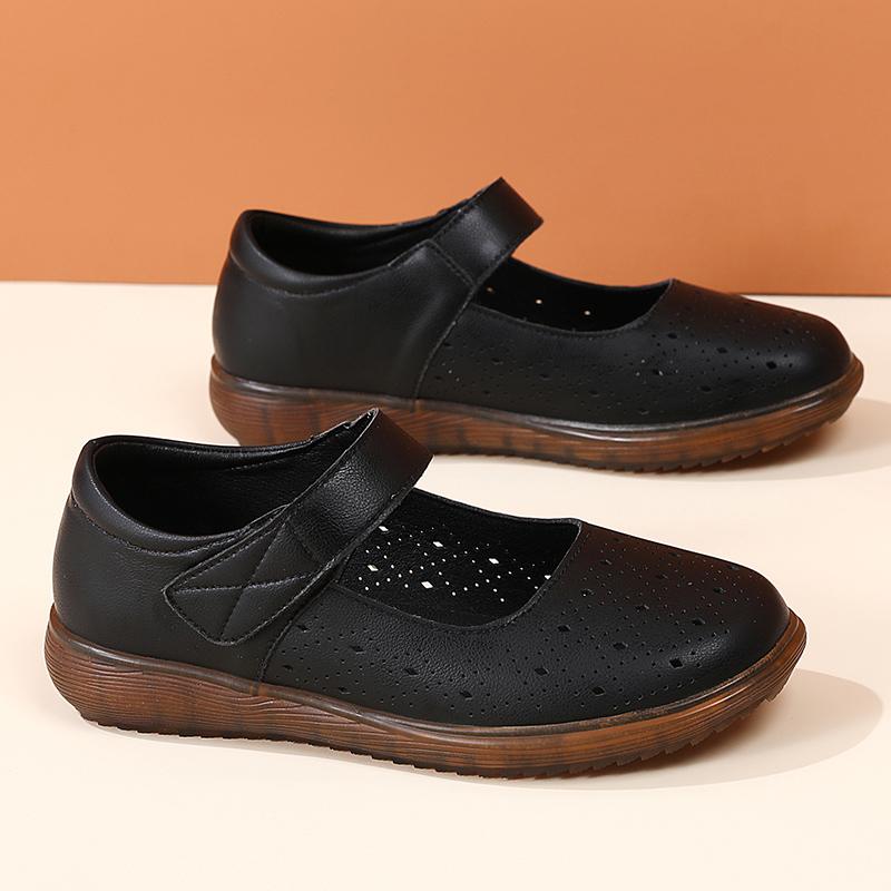 Genuine Leather Summer Loafers Women Casual Shoes Moccasins Soft Pointed Toe Ladies Footwear Women Flats Shoes White