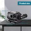 Submersible Water Pump DC 12V 180 Degrees Low Noise Mini Immersion Pump 12m Lift Brushless Motor
