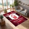 Nottingham Forest FC Printed Crystal Velvet Rug Non‑Slip Crystal Velvet Carpet For Sofa Bedroom Indoor Home Decoration