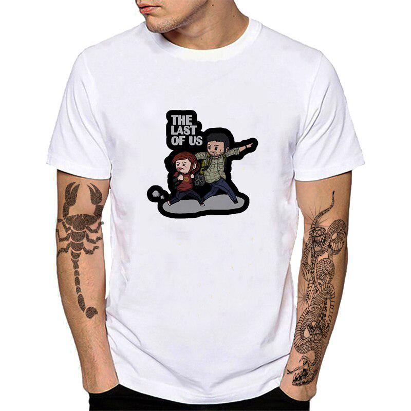 Футболка Last Of Us Part Ii Ellie S Tattoo Lou с принтом жирафа в стиле игры