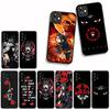 for Apple iPhone 16 15 14 Plus 13 12 Mini 17 Pro Max + 16E Air 16+ ProMax Phone Cover Case Akatsuki Itachi Uchiha Narutos