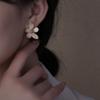 Серьги-цветы в сказочном стиле для женщин со свежими серьгами и темпераментными серьгами