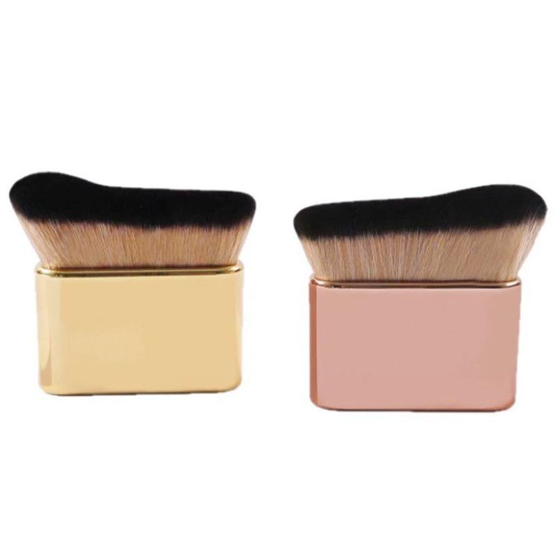 Большая волнистая кисть для тональной основы, Бесследная основа, Кисть для жидкого макияжа, Кисть для тела для ухода за кожей, Нанесение увлажняющего крема