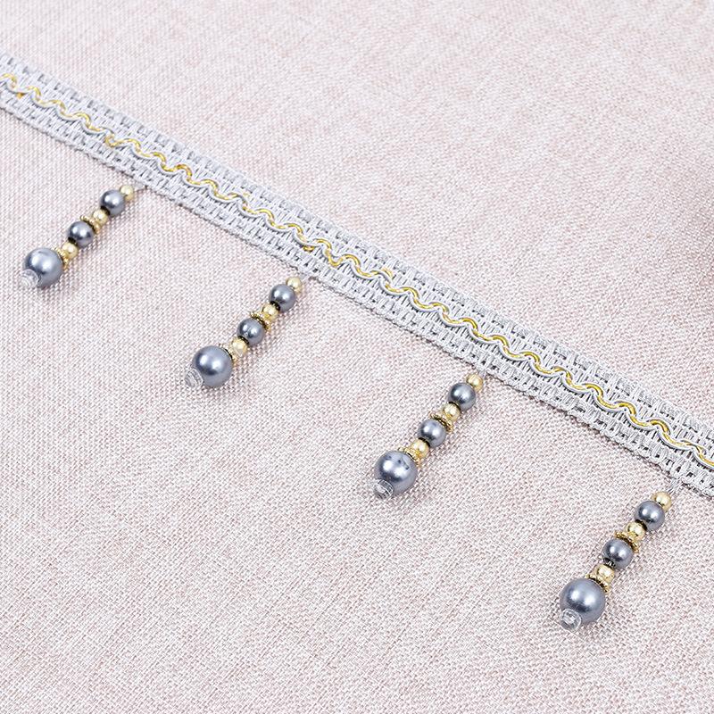 11 метров искусственный жемчуг кисточка кружевная отделка занавес швейный аксессуар обивка штор бисер отделка бахрома DIY домашний декор