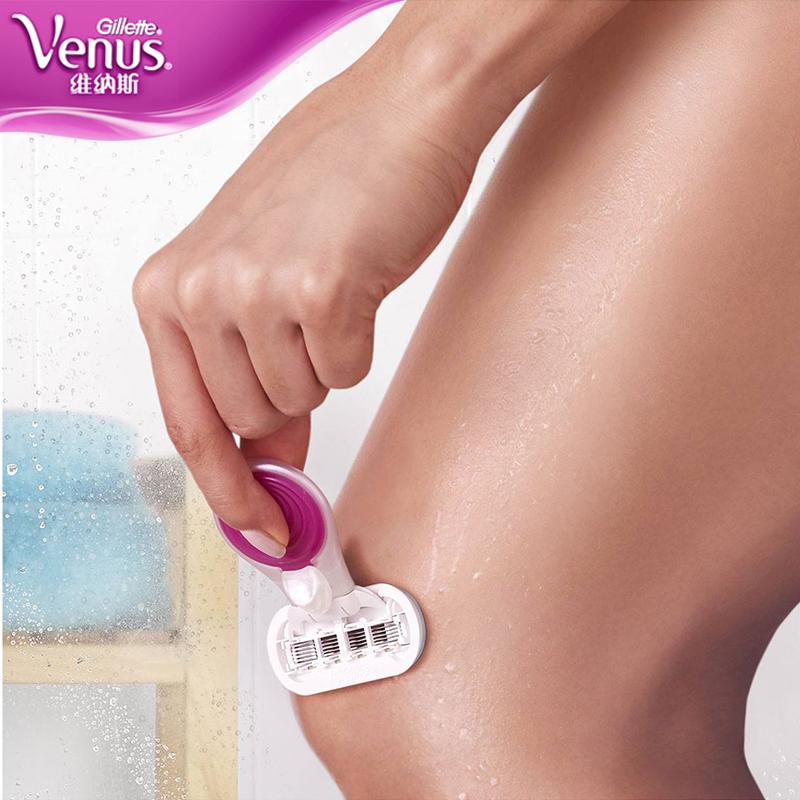 Gillette Бритва Venus для женщин и девочек, ультратонкие лезвия со смазочным мылом, безопасная бритва