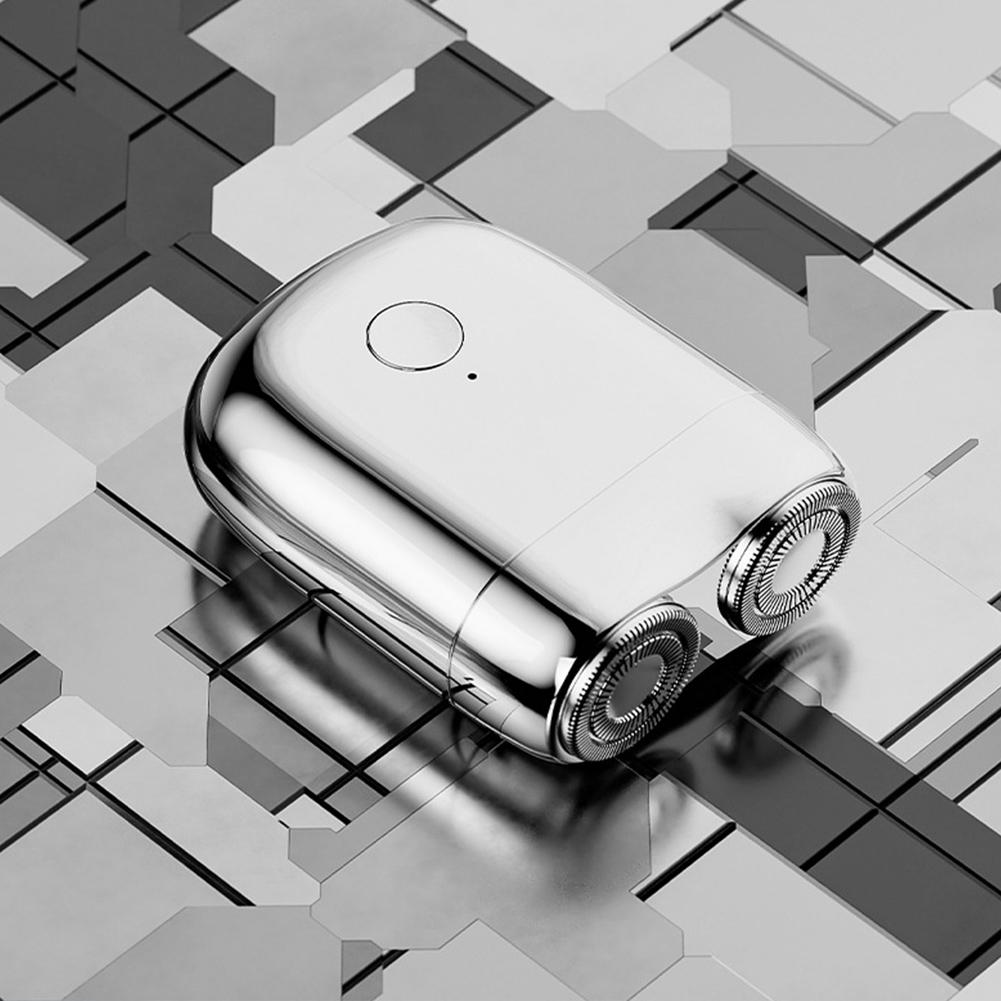 Мини Электробритва USB Перезаряжаемая Бритва для Лица и Бороды Водонепроницаемый Электрический Инструмент для Бритья для Путешествий, Офиса, Командировок