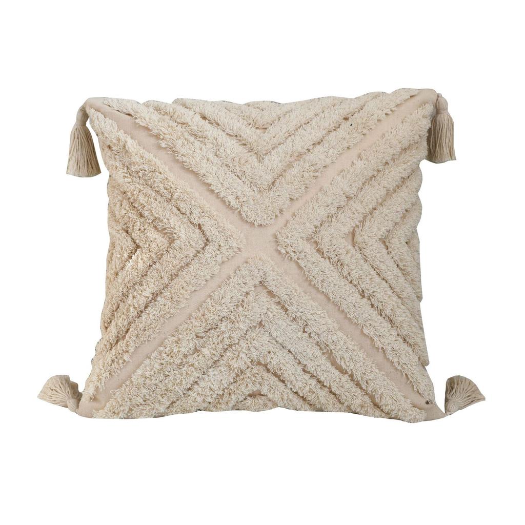 Тафтинговая диванная наволочка в стиле ретро, ​​простая художественная круглая бархатная подушка, мягкая офисная подушка для дивана, наволочка