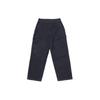 Pure Color Zip-Front High-Waist Loose Straight-leg Jeans Men Bottoms Blue VN000GXMCRF