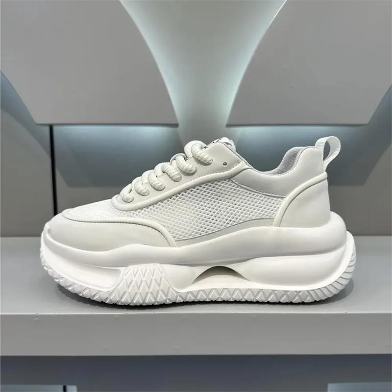 Spring Autumn New Luxury Men's Sneakers Classic Fashion Versatile Casual Shoes Mesh Breathable Soft Bottom Sports Running Shoes