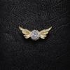 Angel Wings Men's Brooch, Light Luxury High-end Corsage, Simple Suit Decoration, Collar Pin, Creative Pin