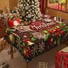 Christmas Tablecloth, New Year Round Tablecloth, Atmospheric Decoration, Coffee Table Cloth, Spring Festival Tablecloth Cover
