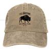 Выстиранная мужская бейсболка Buffalo Trucker Snapback Caps Папина шляпа Национальный парк Йеллоустоун Шляпы для гольфа