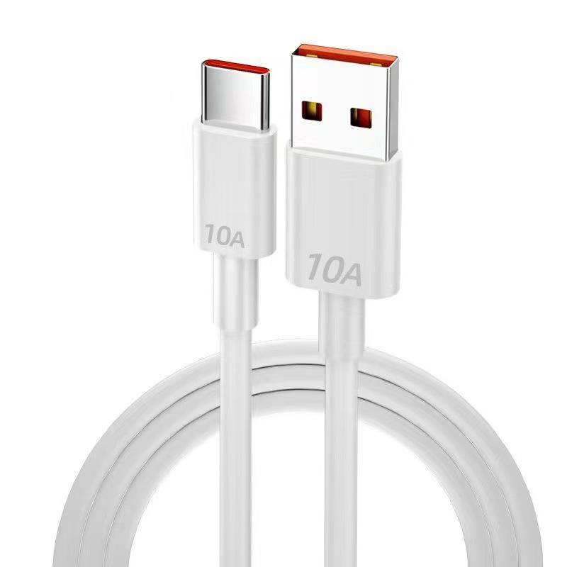 Сверхбыстрая зарядка 120 Вт, 10 А, двойной кабель Type-C для Apple 15/16 и Xiaomi