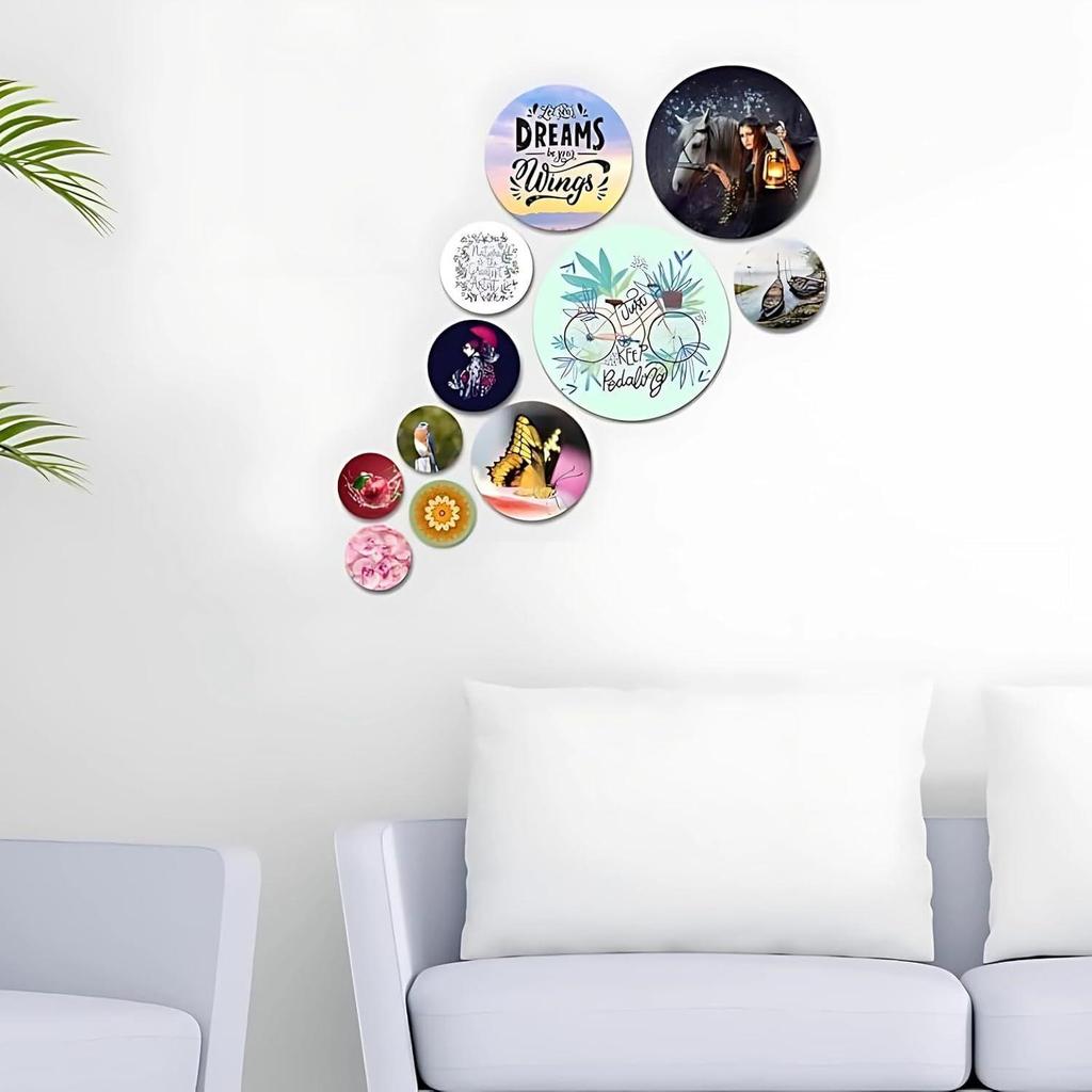 Wall Art MDF Wooden Hanging for Living Room | Bedroom | Home Decor | Office | Gift | Quotes Items House Decoration, Decorative Hanging Items