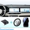 Designed for Renault Grand Koleos 2024 2025 Phone Holder Car Magnetic Mount Smart Sensing Wireless Charging One-Touch Release Qi