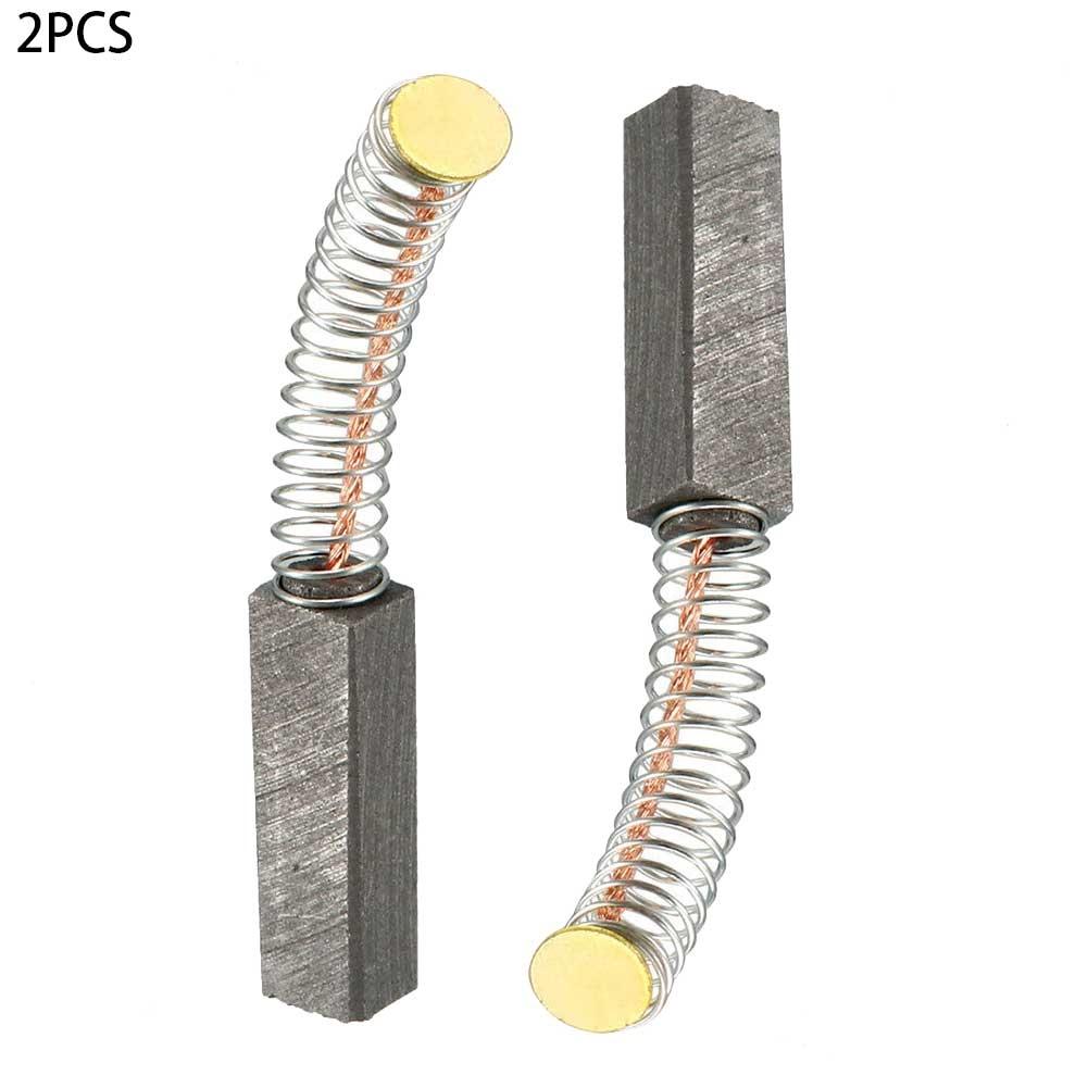 Top Notch Replacement Carbon Brushes 2pcs for Electric Motors 20mm X 6mm X 5mm
