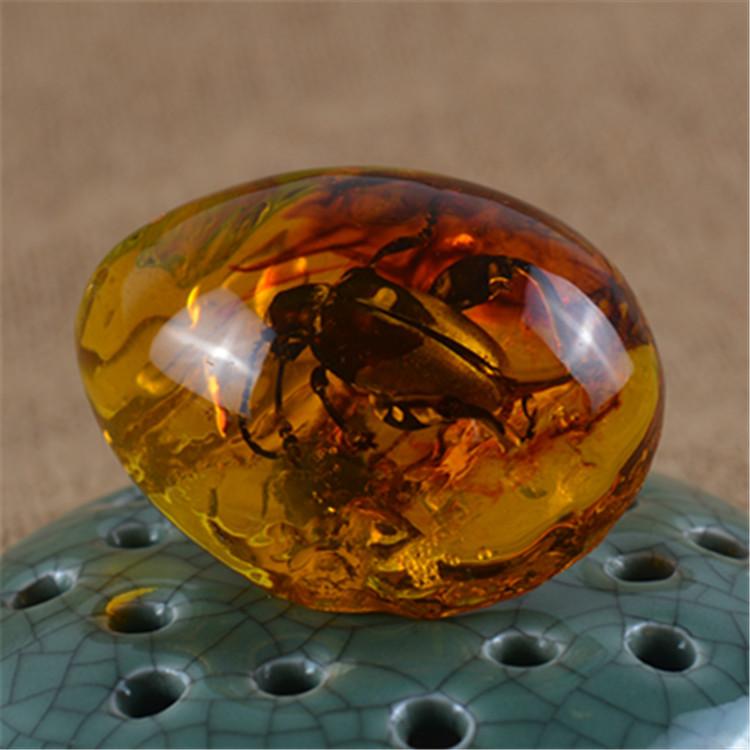 Янтарная бабочка, насекомое, каменный кулон, ожерелье, ручная полировка, подарок