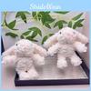 Cute Bunny Rabbit Plush Doll Keychain Ideal For Diy Projects And Collectors