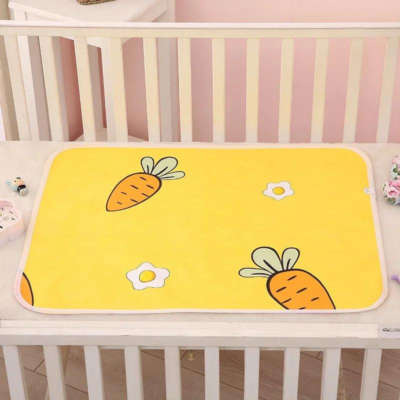 Waterproof Baby Diaper Changing Pad Multi Function Diaper Change Mat Washable Reusable Leak Proof Sanitary Mats 50*70Cm