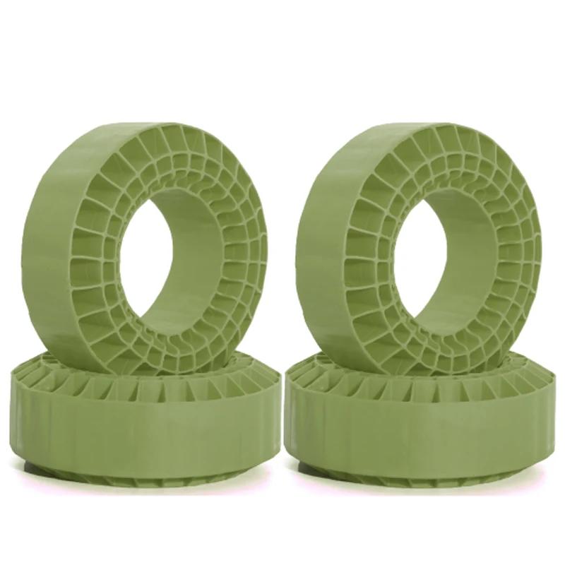 4pcs Silicone Rubber Insert Foam Fit 118-122mm (4.75" OD) 1.9" Wheel Tires for 1/10 RC Crawler Rigs TRX4 SCX10 Capra TF2 GEN8