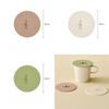 Набор из 3 мягких силиконовых крышек для чашек, круглые крышки для горячих чашек, милые крышки для чашек, кофе, чай