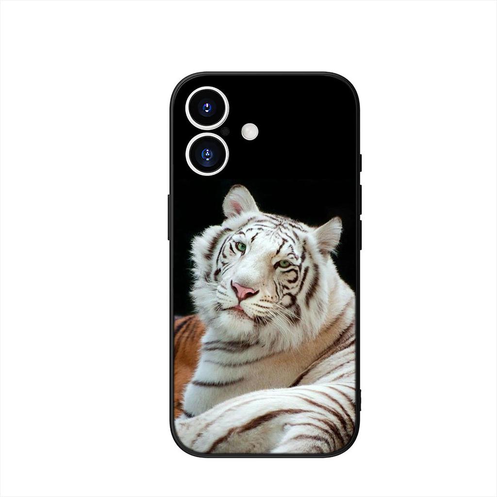 Чехол для телефона Apple iPhone 17 16 15 11 Pro XS Max XR 6 7 8 Plus + SE 2020 5 16E Чехол Тигр Животное Корпус