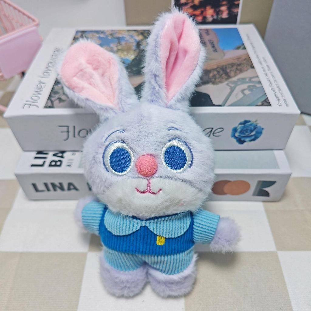 Zootopia Plush Toy Pendant: Nick the Fox, Judy Rabbit, Leopard, Officer Flash - 13cm