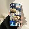 Чехол для телефона Аниме Голос Медузы Для IPhone 16 15 14 13 12 11 17 Pro Max Простота Задняя часть Мягкий чехол из ТПУ