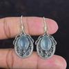 Aquamarine Earring Genuine Gemstone Earring 925 Sterling Silver Earring Handmade Amazing Jewelry Very Pretty Vintage Earring Gifts For Women